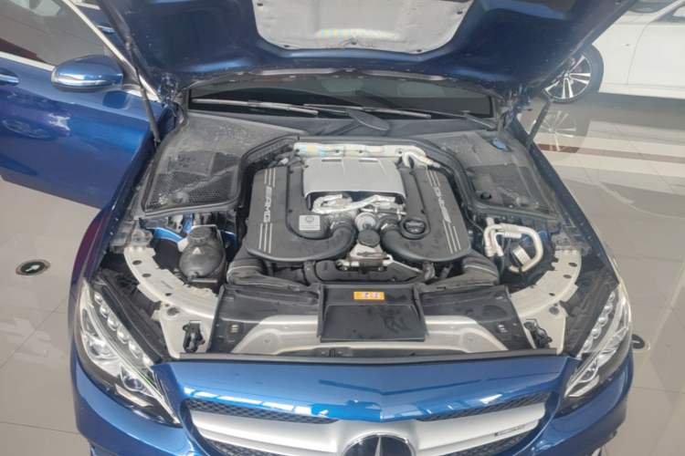 Used Mercedes-Benz C-Class AMG 2017 AMG C 63 Engine Bay