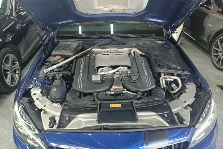 Used Mercedes-Benz C-Class AMG 2017 AMG C 63 Engine Bay