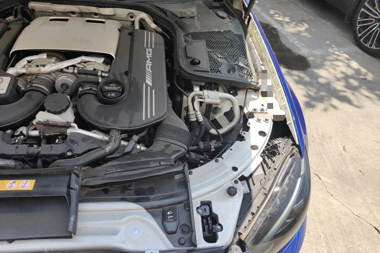 Used Mercedes-Benz C-Class AMG 2017 AMG C 63 Engine Bay Left