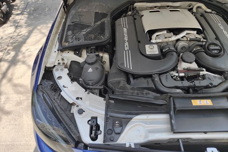 Used Mercedes-Benz C-Class AMG 2017 AMG C 63 Engine Bay Right