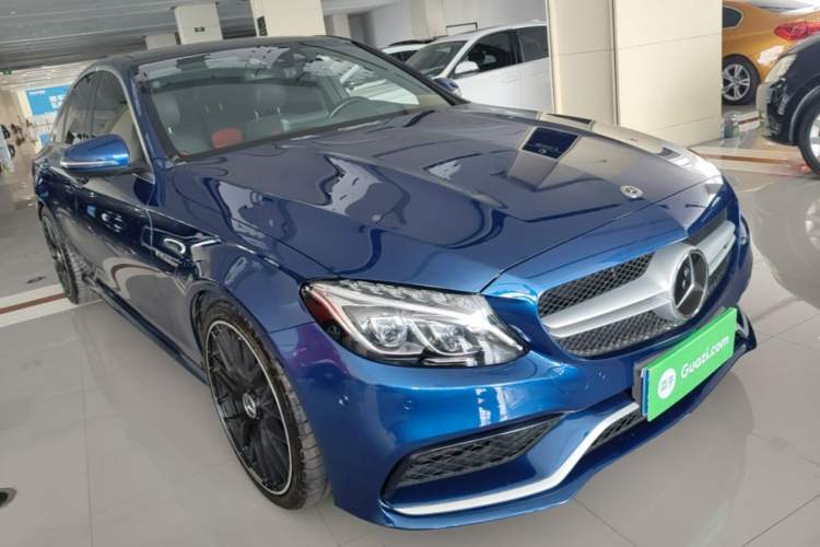 Used Mercedes-Benz C-Class AMG 2017 AMG C 63 Front Right 45 Deg