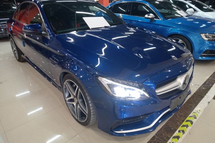 Used Mercedes-Benz C-Class AMG 2017 AMG C 63 Front Right 45 Deg