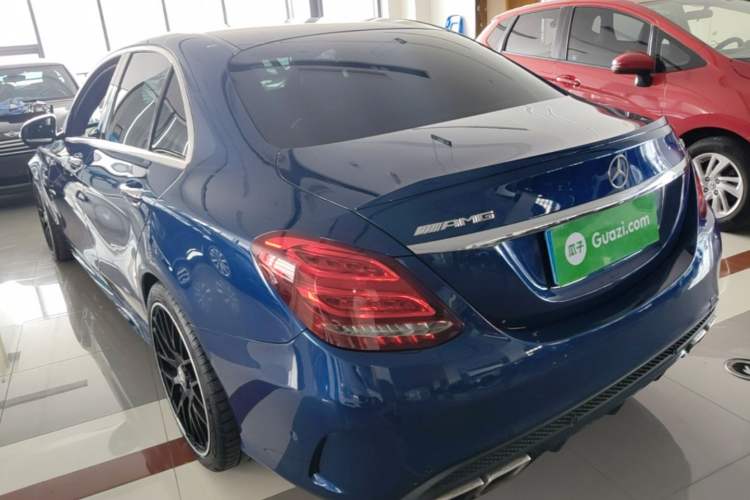 Used Mercedes-Benz C-Class AMG 2017 AMG C 63 Rear Left 45 Deg