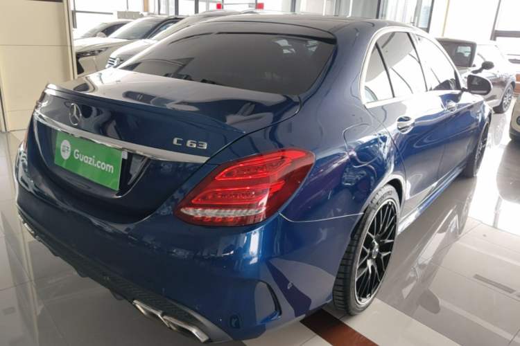 Used Mercedes-Benz C-Class AMG 2017 AMG C 63 Rear Right 45 Deg