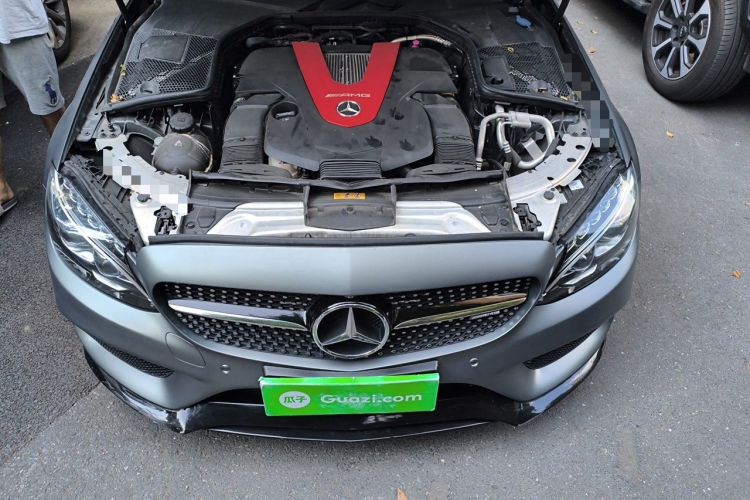 Used Mercedes-Benz C-Class AMG 2017 AMG C 43 4MATIC Special Edition Engine Bay