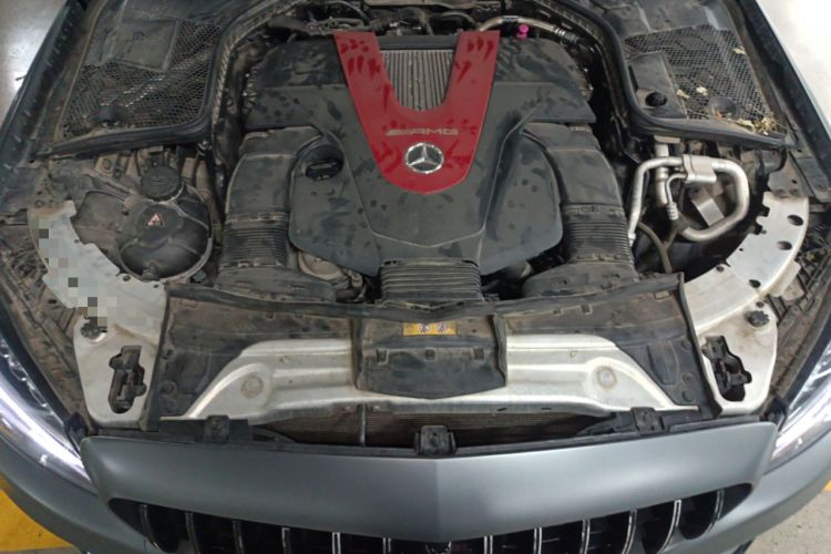 Used Mercedes-Benz C-Class AMG 2017 AMG C 43 4MATIC Special Edition Engine Bay