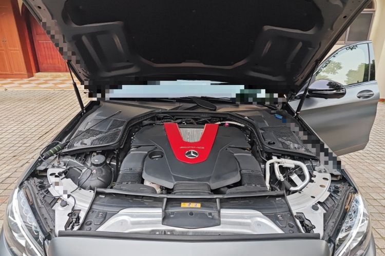 Used Mercedes-Benz C-Class AMG 2017 AMG C 43 4MATIC Special Edition Engine Bay
