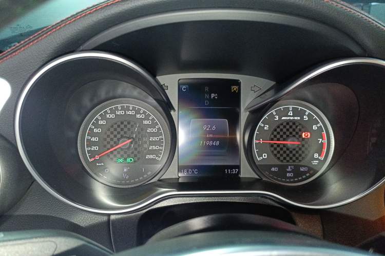 Used Mercedes-Benz C-Class AMG 2017 AMG C 43 4MATIC Special Edition Instrument Cluster