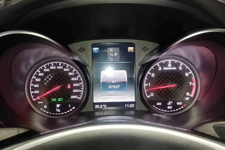 Used Mercedes-Benz C-Class AMG 2017 AMG C 43 4MATIC Special Edition Instrument Cluster