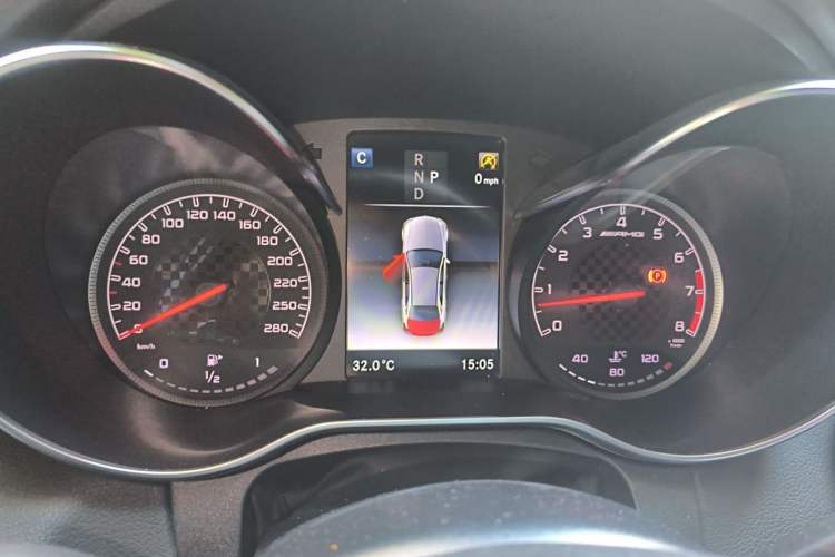Used Mercedes-Benz C-Class AMG 2017 AMG C 43 4MATIC Special Edition Instrument Cluster