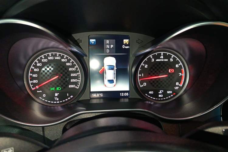 Used Mercedes-Benz C-Class AMG 2017 AMG C 43 4MATIC Special Edition Instrument Cluster