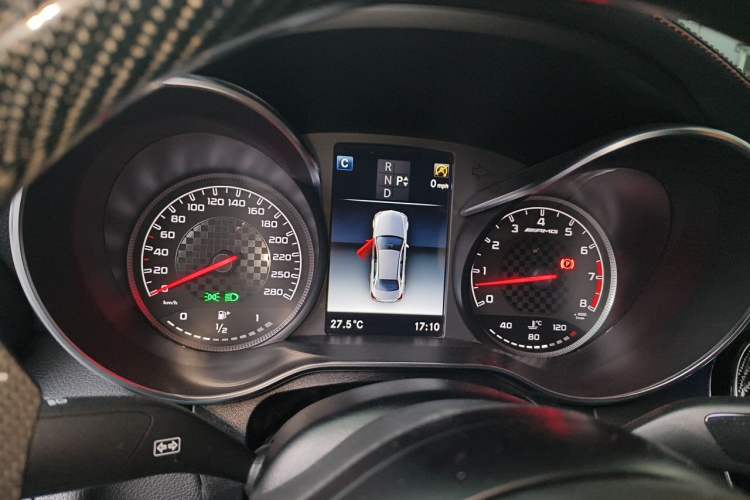 Used Mercedes-Benz C-Class AMG 2017 AMG C 43 4MATIC Special Edition Instrument Cluster