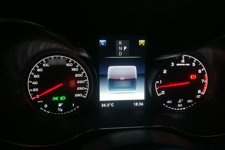 Used Mercedes-Benz C-Class AMG 2017 AMG C 43 4MATIC Special Edition Instrument Cluster