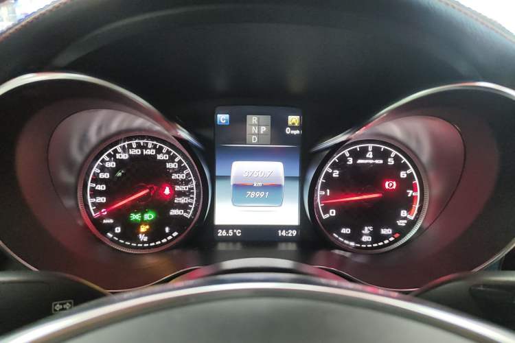Used Mercedes-Benz C-Class AMG 2017 AMG C 43 4MATIC Special Edition Instrument Cluster