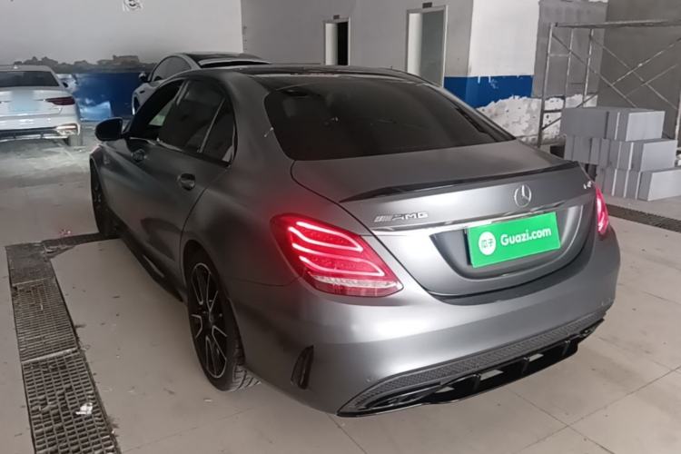 Used Mercedes-Benz C-Class AMG 2017 AMG C 43 4MATIC Special Edition Rear Left 45 Deg