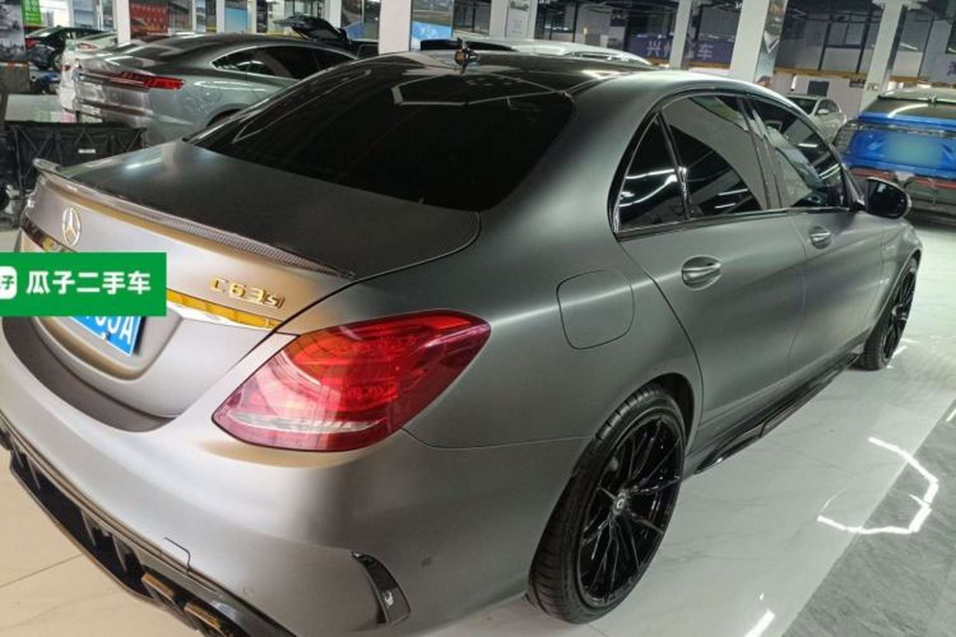 Used Mercedes-Benz C-Class AMG 2017 AMG C 43 4MATIC Special Edition Rear Right 45 Deg