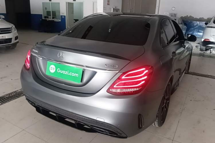 Used Mercedes-Benz C-Class AMG 2017 AMG C 43 4MATIC Special Edition Rear Right 45 Deg