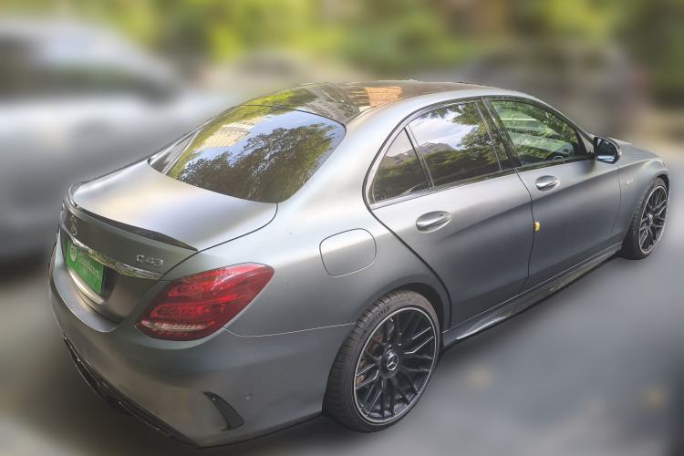 Used Mercedes-Benz C-Class AMG 2017 AMG C 43 4MATIC Special Edition Rear Right 45 Deg