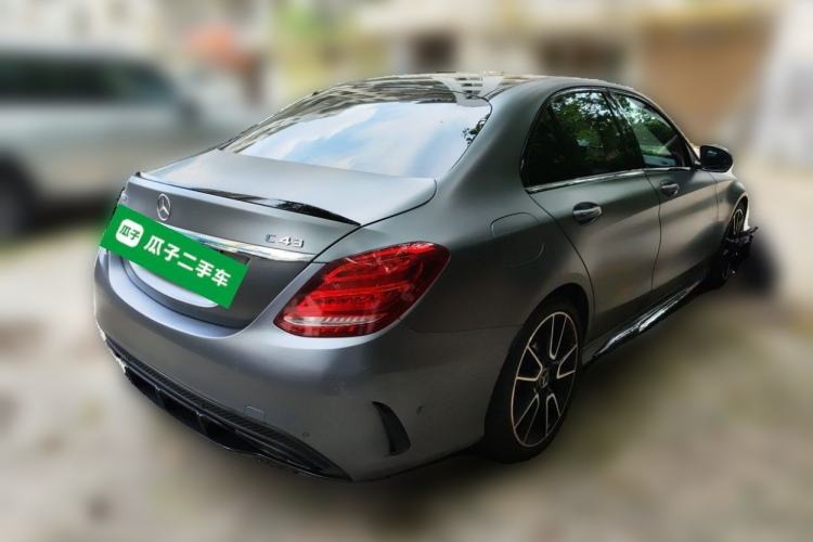Used Mercedes-Benz C-Class AMG 2017 AMG C 43 4MATIC Special Edition Rear Right 45 Deg