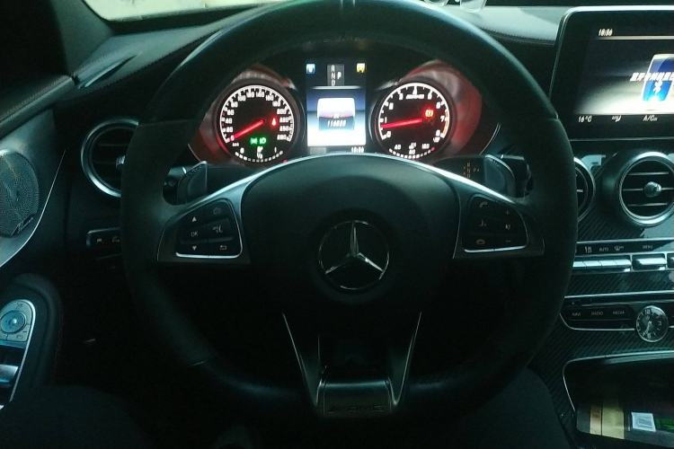 Used Mercedes-Benz C-Class AMG 2017 AMG C 43 4MATIC Special Edition Steering Wheel