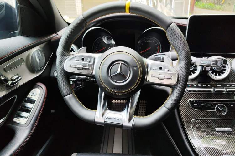Used Mercedes-Benz C-Class AMG 2017 AMG C 43 4MATIC Special Edition Steering Wheel