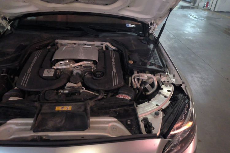Used Mercedes-Benz C-Class AMG 2017 AMG C 63 Engine Bay Left