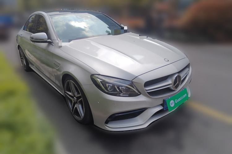 Used Mercedes-Benz C-Class AMG 2017 AMG C 63 Front Right 45 Deg