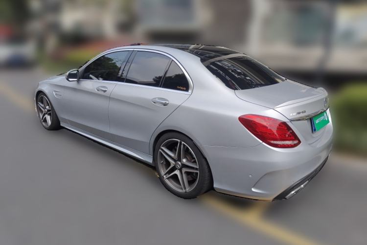 Used Mercedes-Benz C-Class AMG 2017 AMG C 63 Rear Left 45 Deg