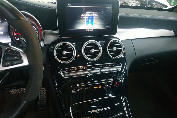 Used Mercedes-Benz C-Class AMG 2017 AMG C 63 Audio And AC Panel