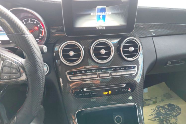 Used Mercedes-Benz C-Class AMG 2017 AMG C 63 Audio And AC Panel