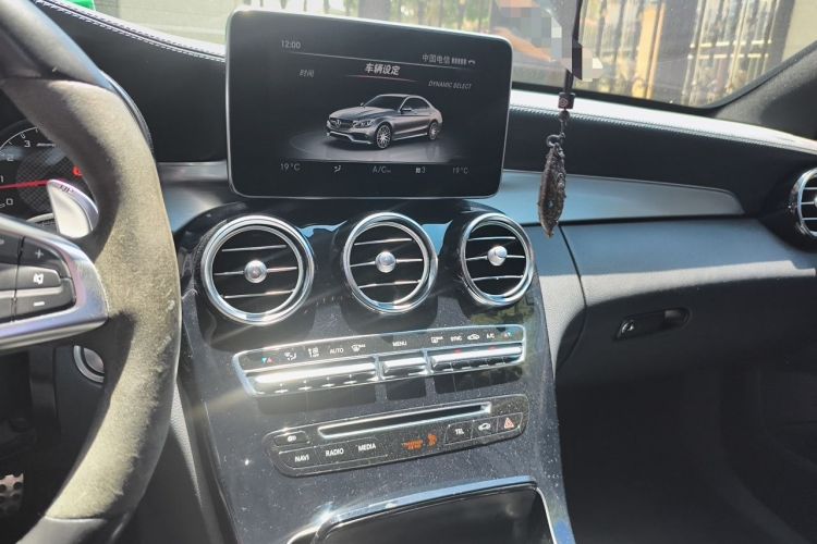 Used Mercedes-Benz C-Class AMG 2017 AMG C 63 Audio And AC Panel