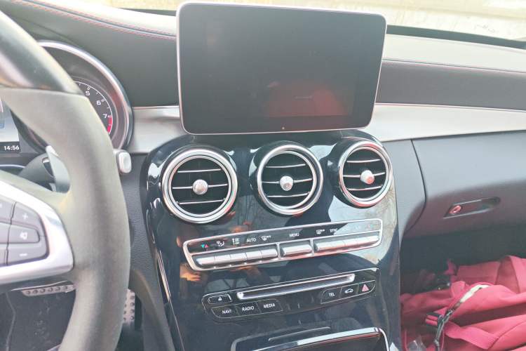 Used Mercedes-Benz C-Class AMG 2017 AMG C 63 Audio And AC Panel