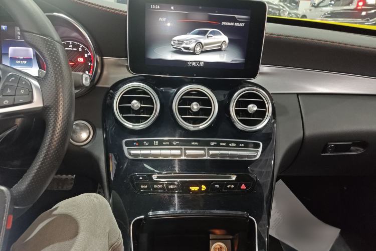 Used Mercedes-Benz C-Class AMG 2017 AMG C 63 Audio And AC Panel