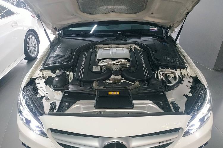 Used Mercedes-Benz C-Class AMG 2017 AMG C 63 Engine Bay