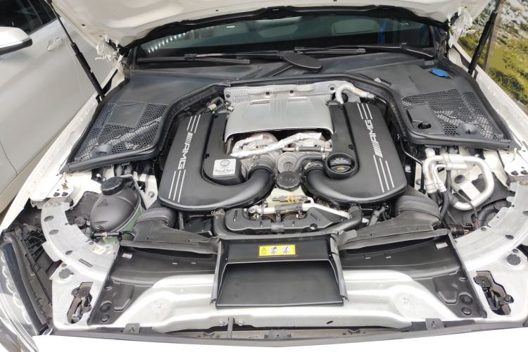 Used Mercedes-Benz C-Class AMG 2017 AMG C 63 Engine Bay