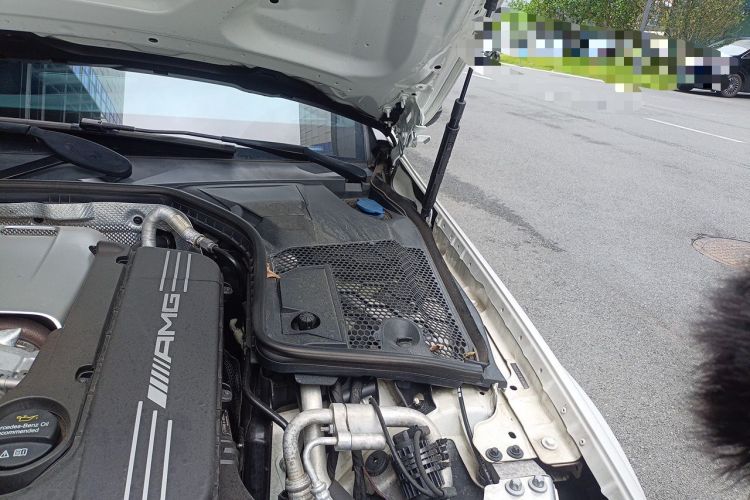Used Mercedes-Benz C-Class AMG 2017 AMG C 63 Engine Bay Left