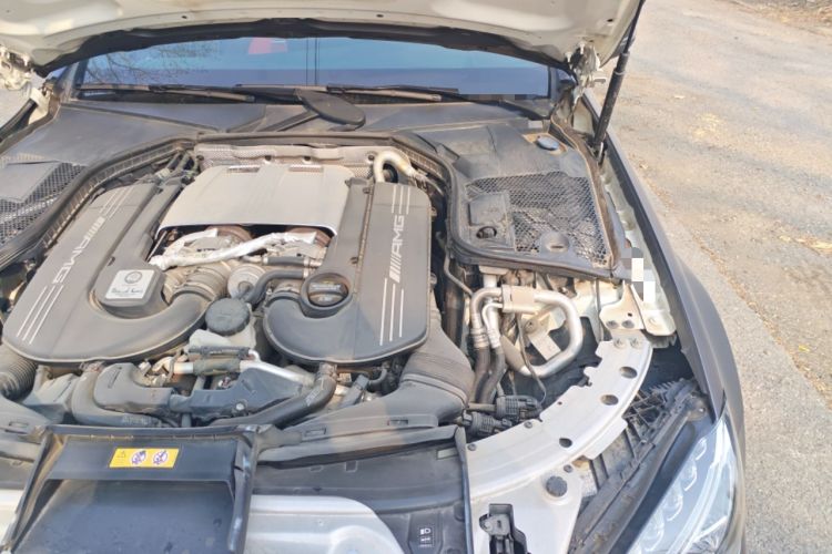 Used Mercedes-Benz C-Class AMG 2017 AMG C 63 Engine Bay Left