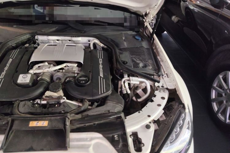 Used Mercedes-Benz C-Class AMG 2017 AMG C 63 Engine Bay Left