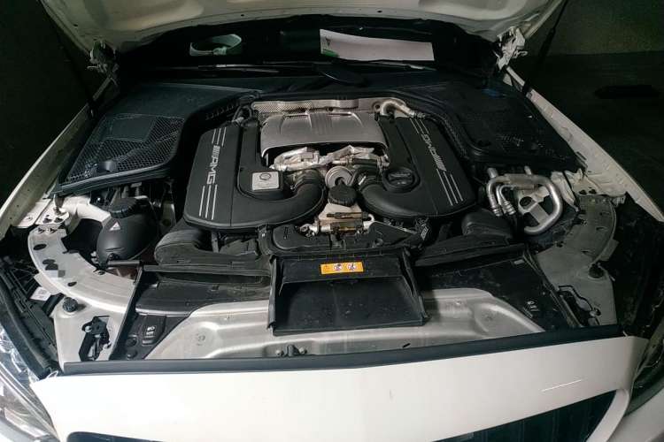 Used Mercedes-Benz C-Class AMG 2017 AMG C 63 S Engine Bay