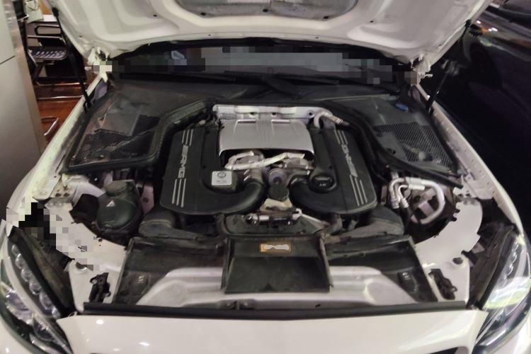 Used Mercedes-Benz C-Class AMG 2017 AMG C 63 Engine Bay