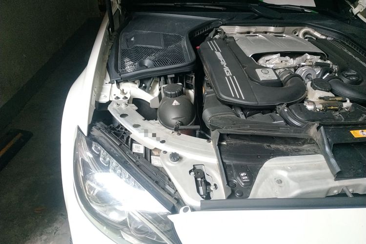 Used Mercedes-Benz C-Class AMG 2017 AMG C 63 S Engine Bay Right