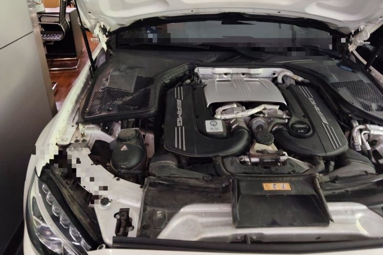 Used Mercedes-Benz C-Class AMG 2017 AMG C 63 Engine Bay Right