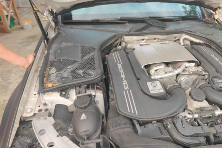 Used Mercedes-Benz C-Class AMG 2017 AMG C 63 Engine Bay Right
