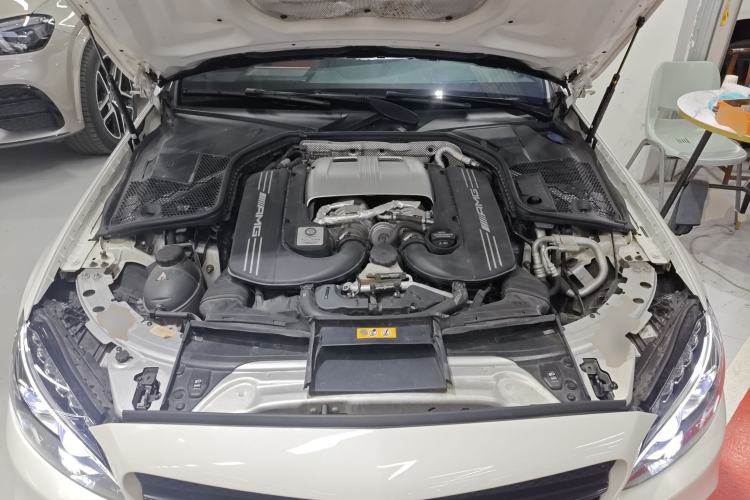 Used Mercedes-Benz C-Class AMG 2017 AMG C 63 Engine Bay