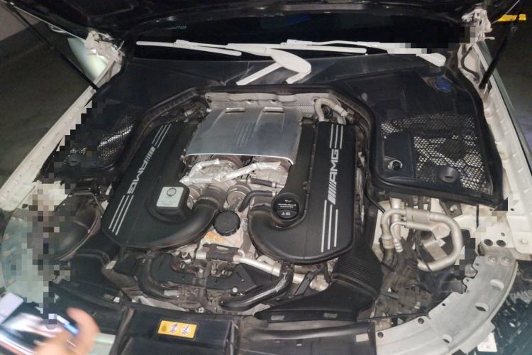 Used Mercedes-Benz C-Class AMG 2017 AMG C 63 Engine Bay