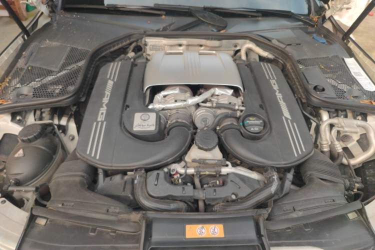 Used Mercedes-Benz C-Class AMG 2017 AMG C 63 Engine Bay