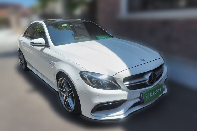Used Mercedes-Benz C-Class AMG 2017 AMG C 63 Front Right 45 Deg