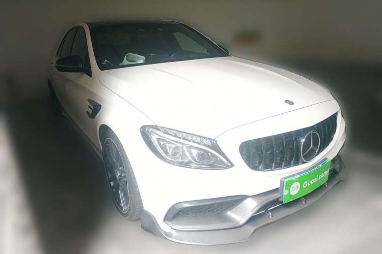 Used Mercedes-Benz C-Class AMG 2017 AMG C 63 S Front Right 45 Deg