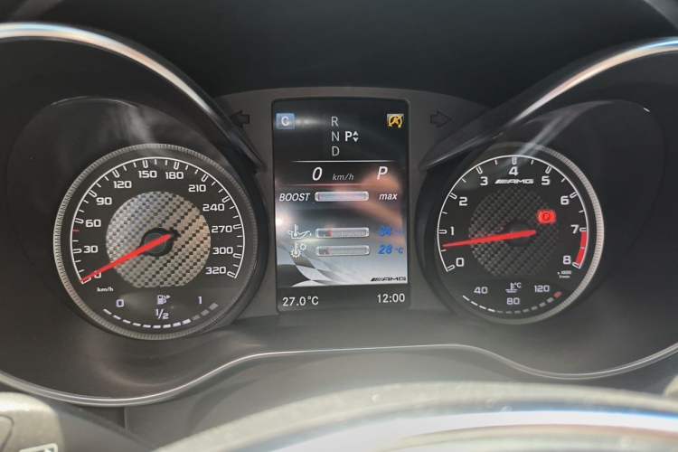 Used Mercedes-Benz C-Class AMG 2017 AMG C 63 Instrument Cluster
