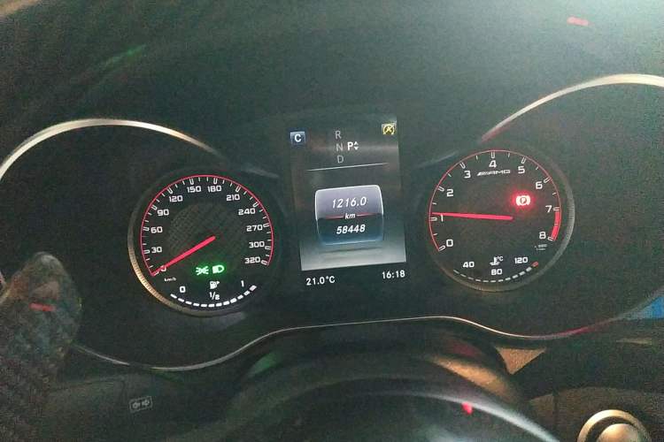 Used Mercedes-Benz C-Class AMG 2017 AMG C 63 S Instrument Cluster